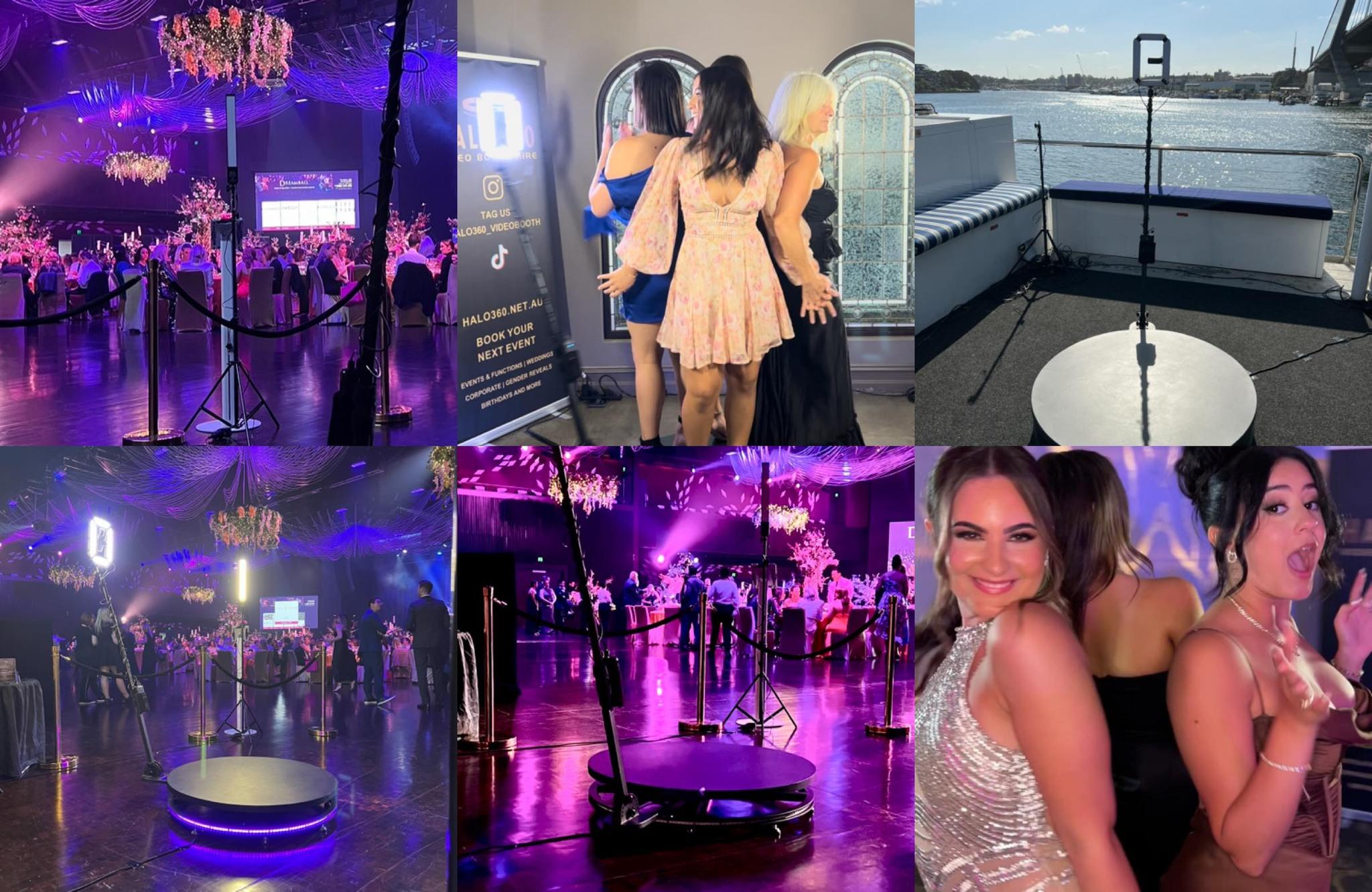 Integration of mirror photo booth with virtual tour services, enhancing guest engagement at events