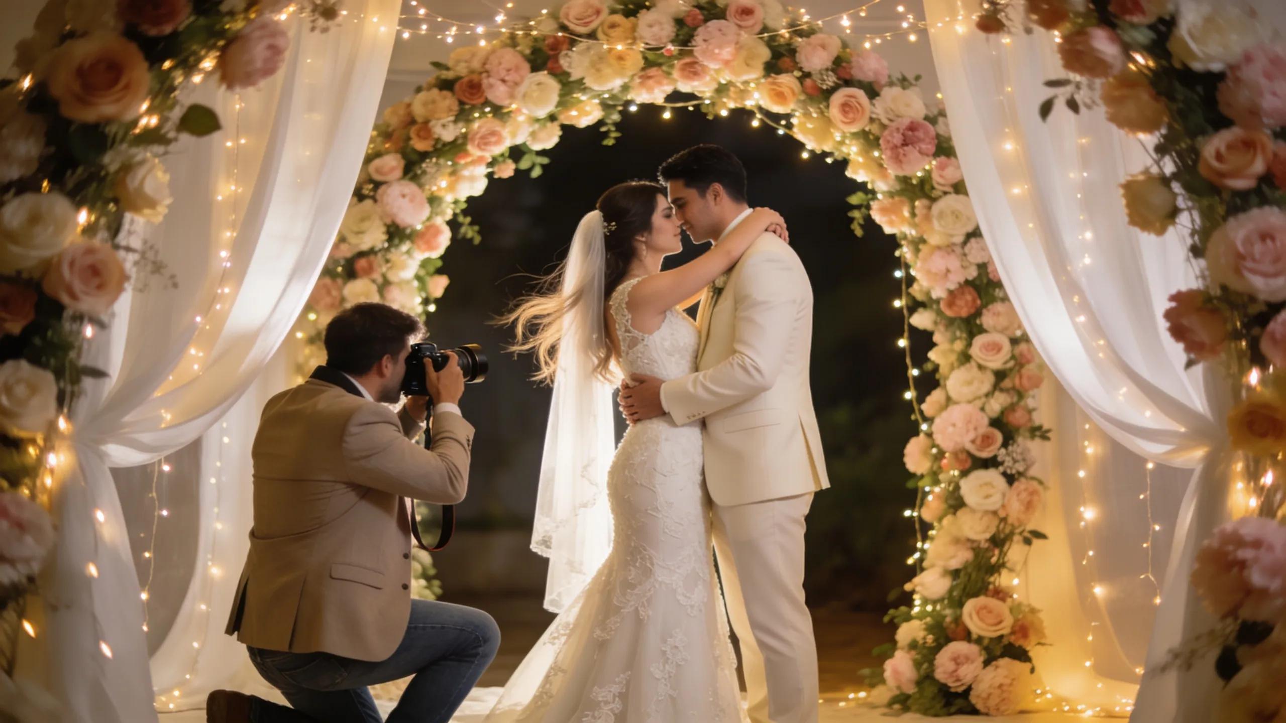 Sydney wedding photographer capturing a candid moment at a romantic wedding.