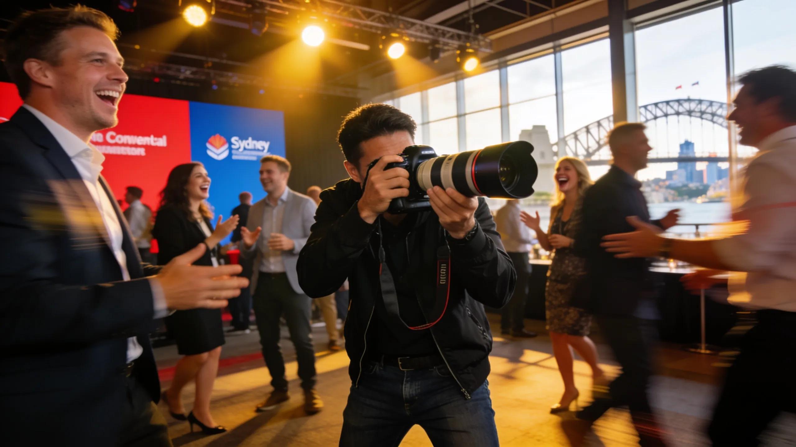 Professional Event Photography Services in Sydney: Packages, Pricing, and Booking Guide