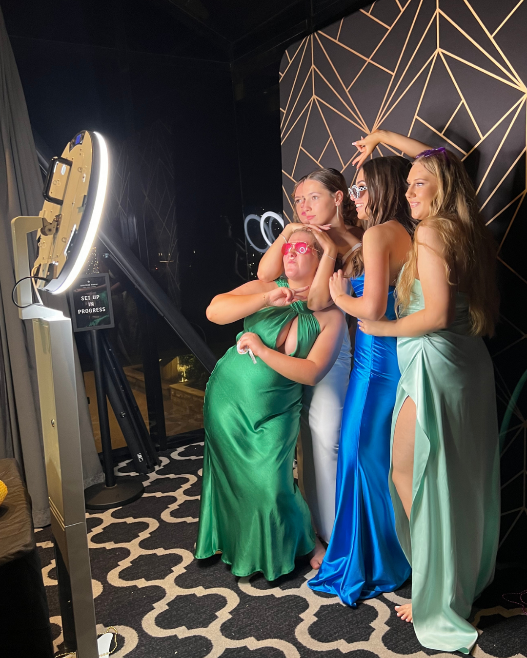 Halo360 photo booth hire at Doltone House Sylvania Waters