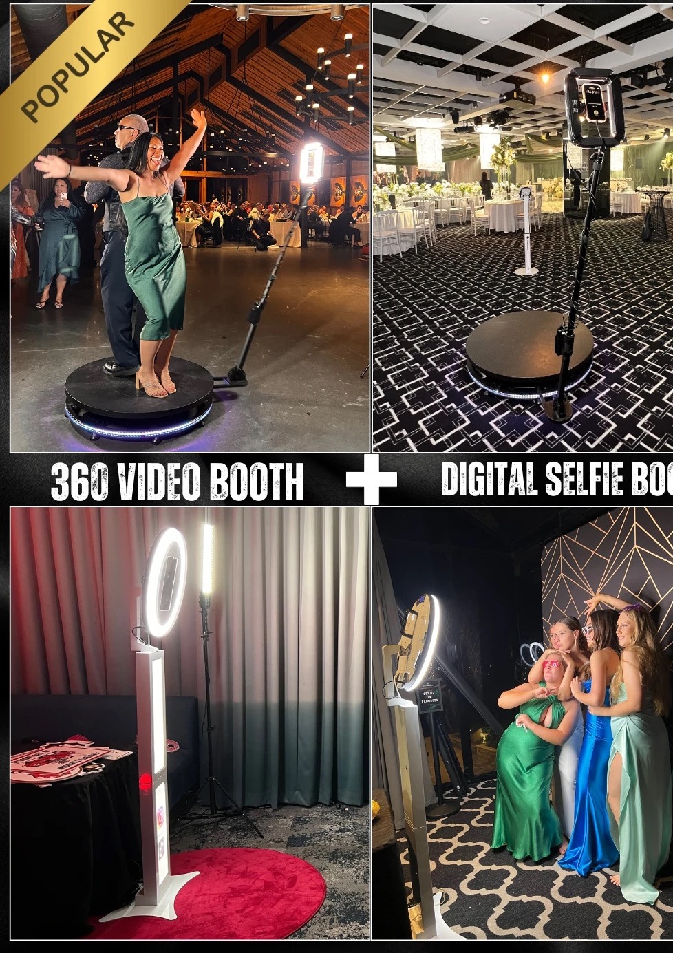 Bundle Package No.1 (360 + Digital Selfie Booth)